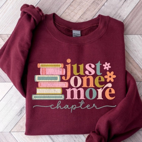 One More Chapter Sweater Bookish Sweater