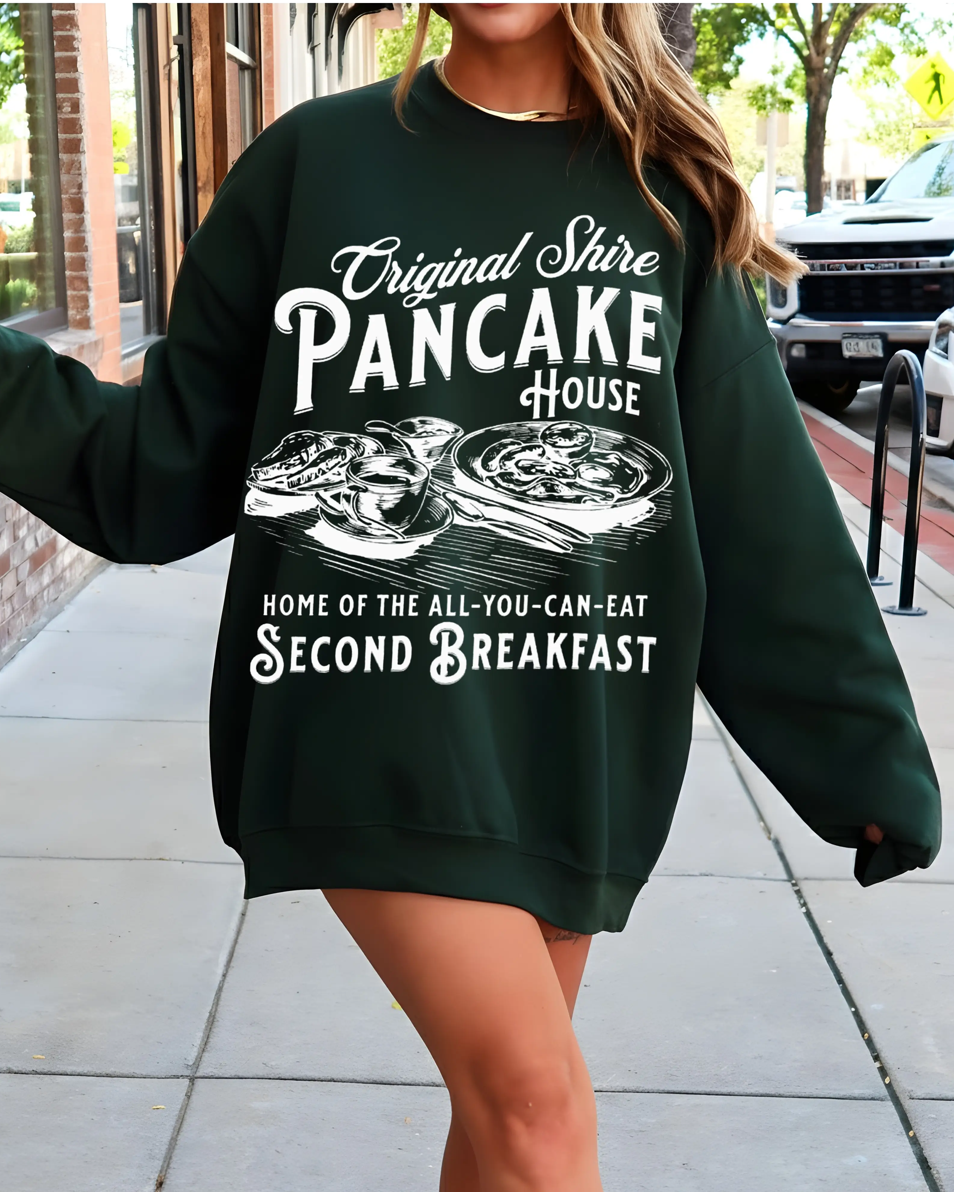 Pancake Second Breakfast Sweater