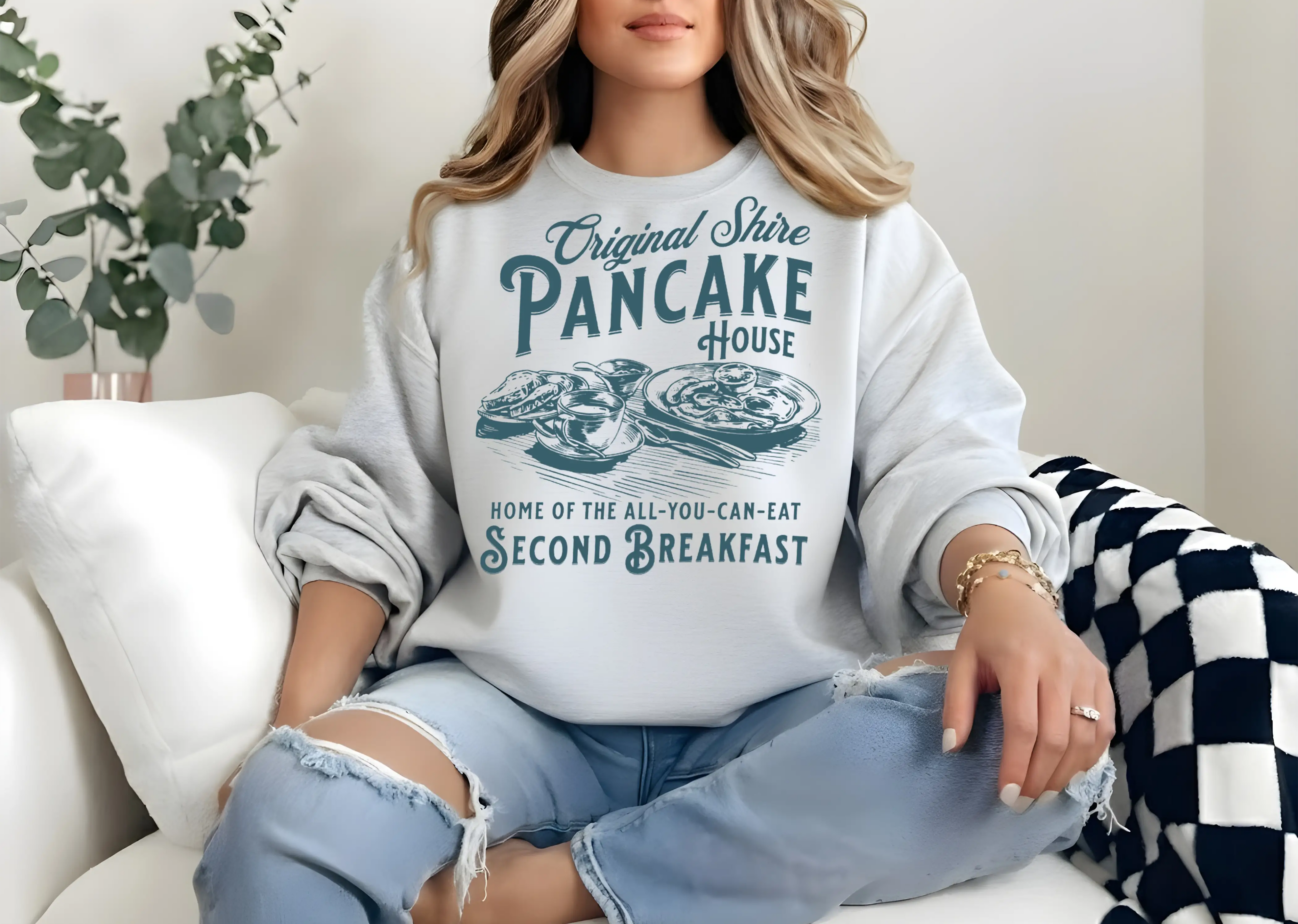 Pancake Second Breakfast Sweater