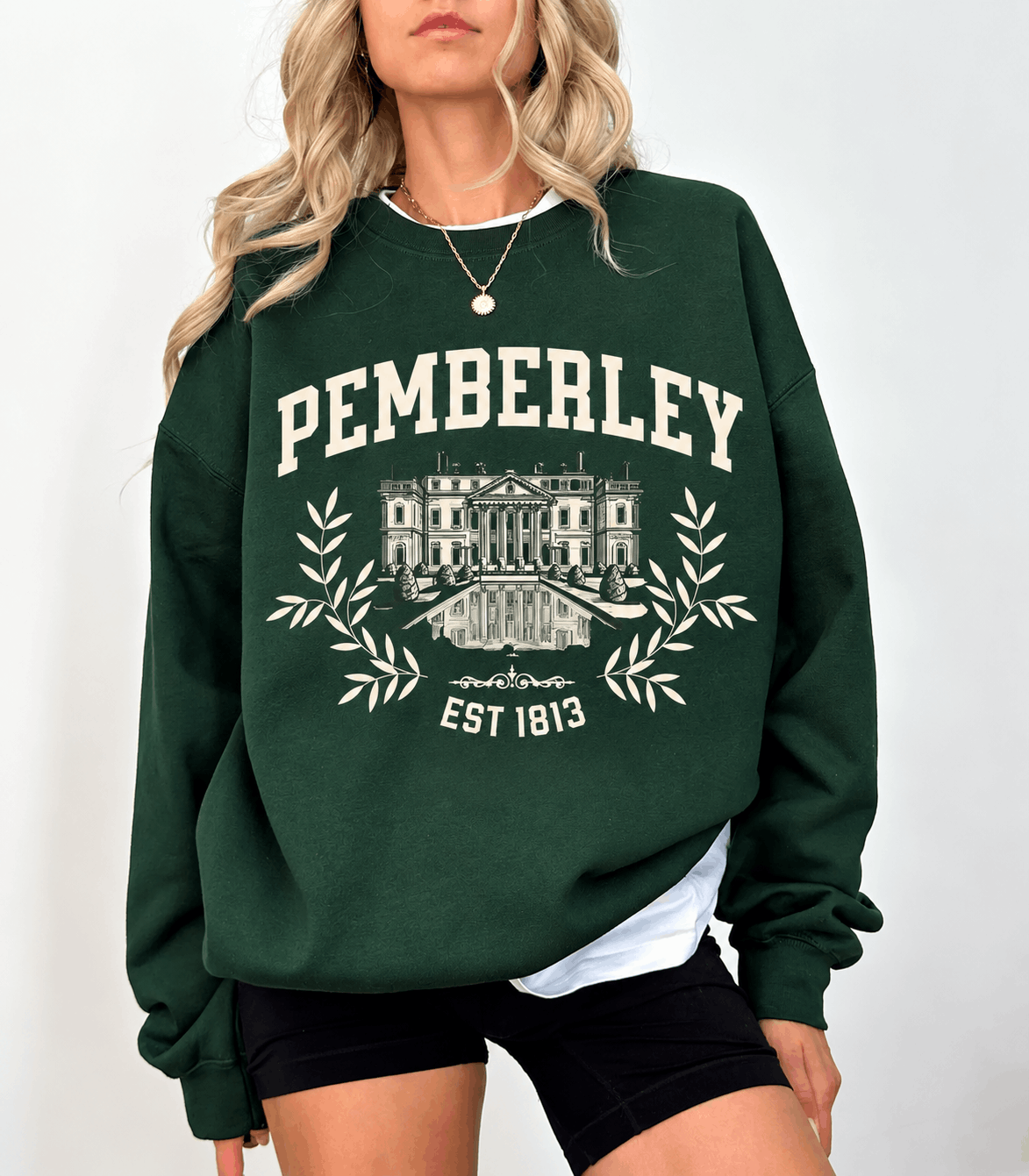 Pemberley Pride And Prejudice Sweater | Jane Austen Sweatshirt