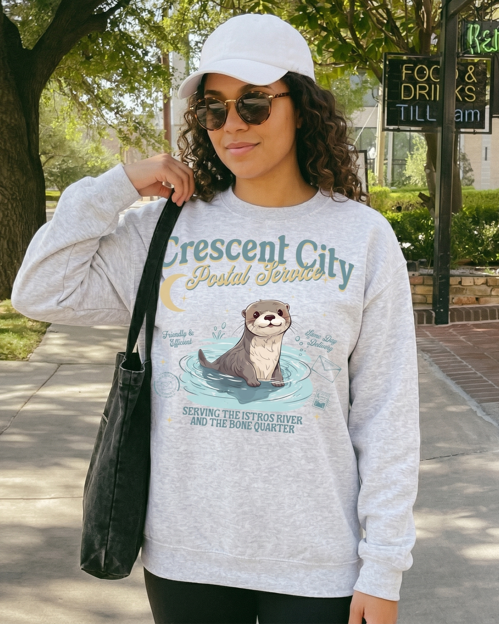 Postal Service Sweater Cresent City Merch