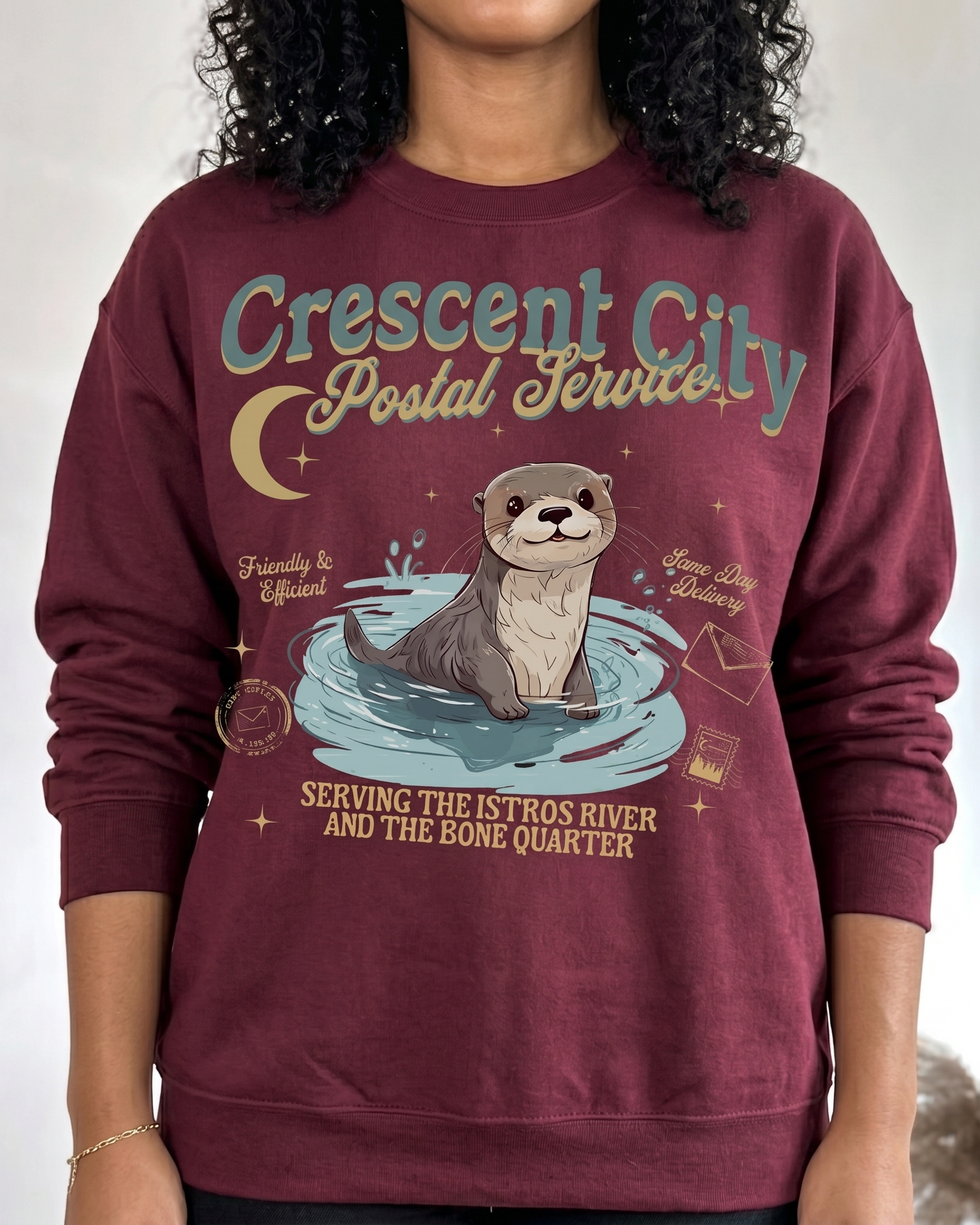 Postal Service Sweater Cresent City Merch