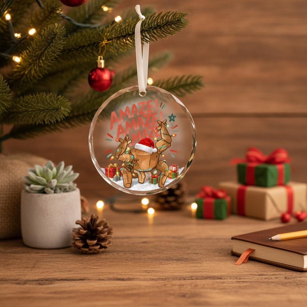 Rocky Amaze Premium Crystal Glass Ornament