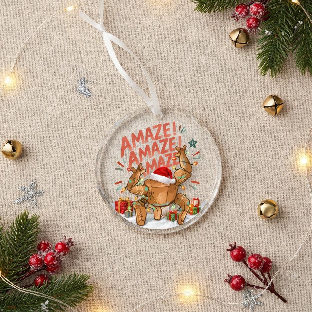 Rocky Amaze Premium Crystal Glass Ornament