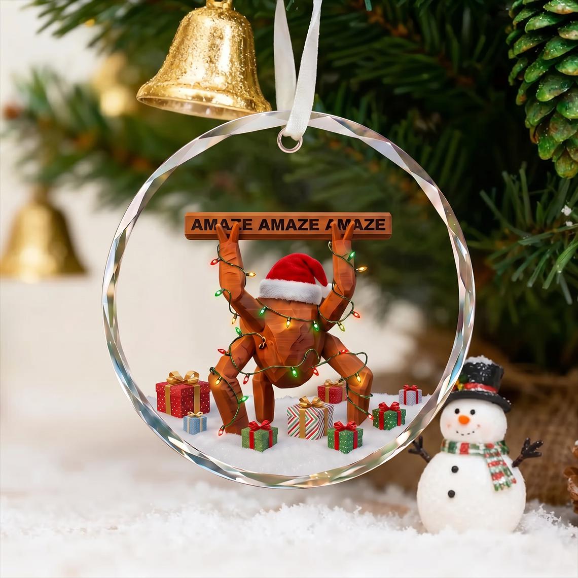 Project Hail Mary Rocky Ornament | Rocky Amaze Premium Crystal Glass Ornament