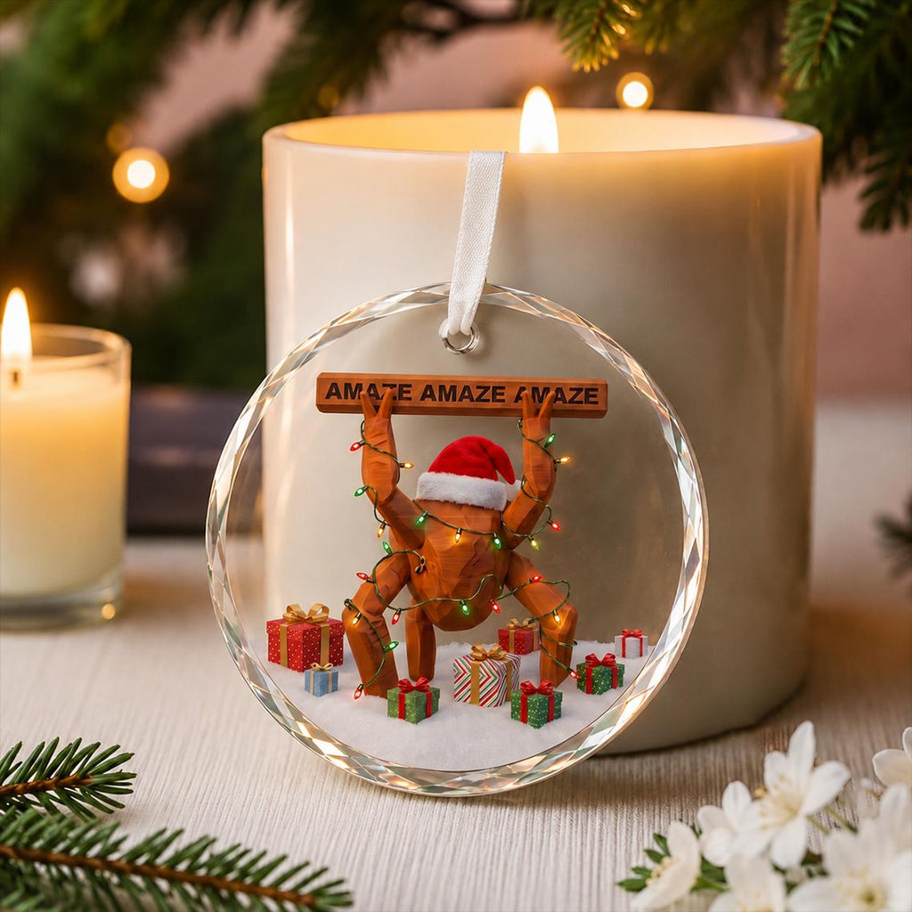 Project Hail Mary Rocky Ornament | Rocky Amaze Premium Crystal Glass Ornament