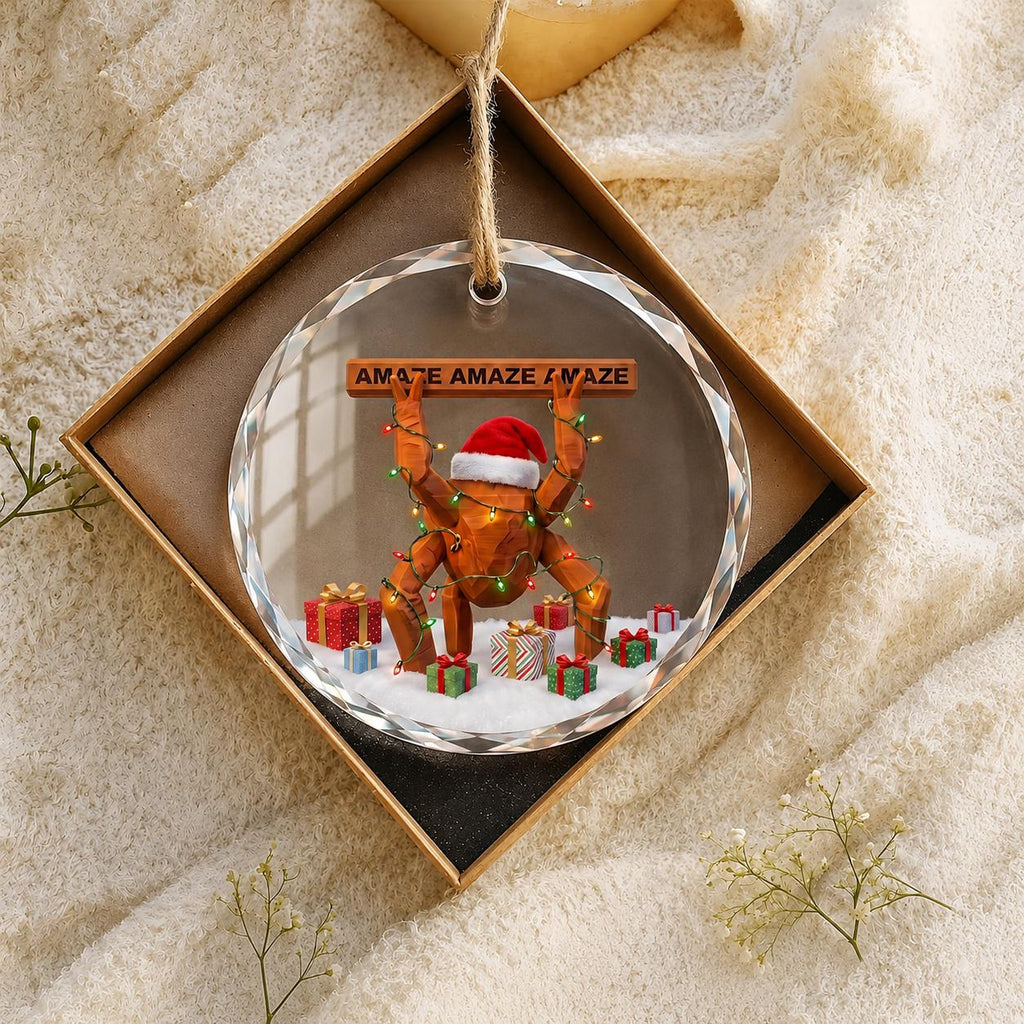 Project Hail Mary Rocky Ornament | Rocky Amaze Premium Crystal Glass Ornament