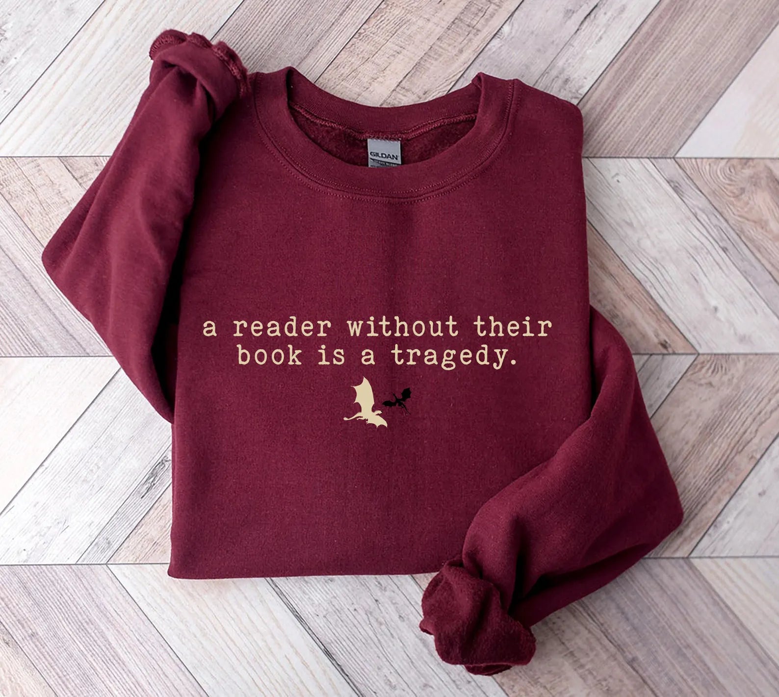 Reader Without Their Book Sweatshirt Bookish Merch