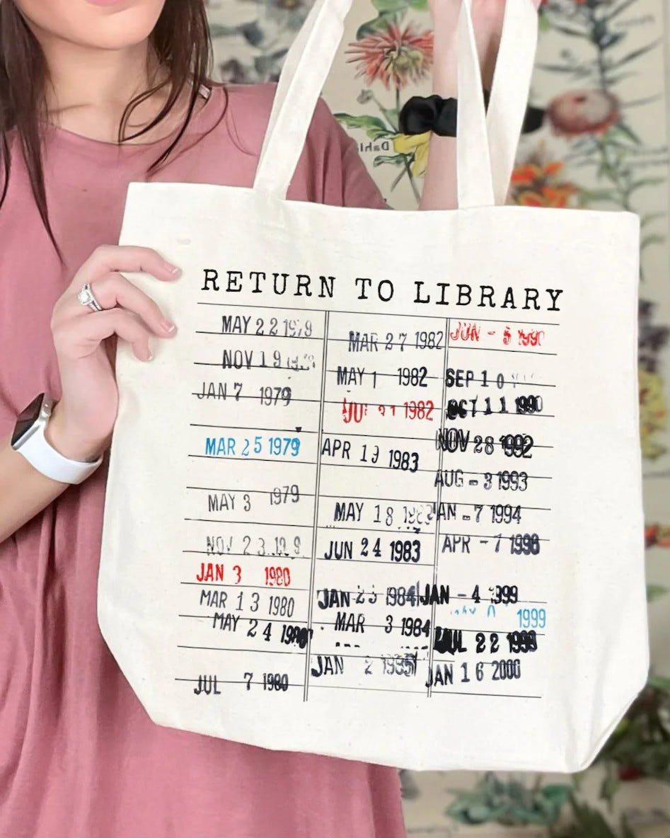 Bookish Tote Bag