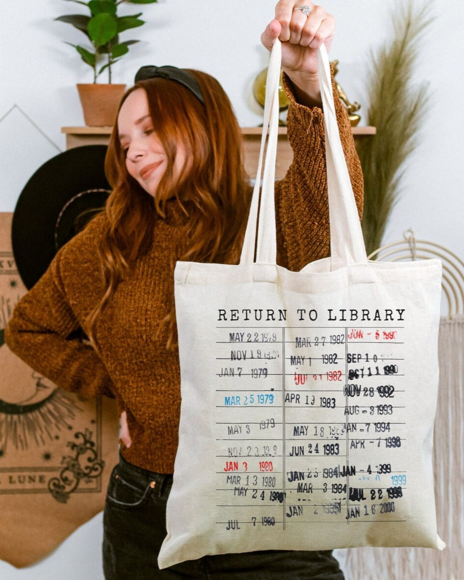 Bookish Tote Bag