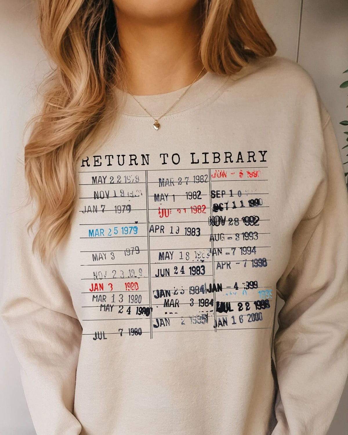Return to Library Sweater 