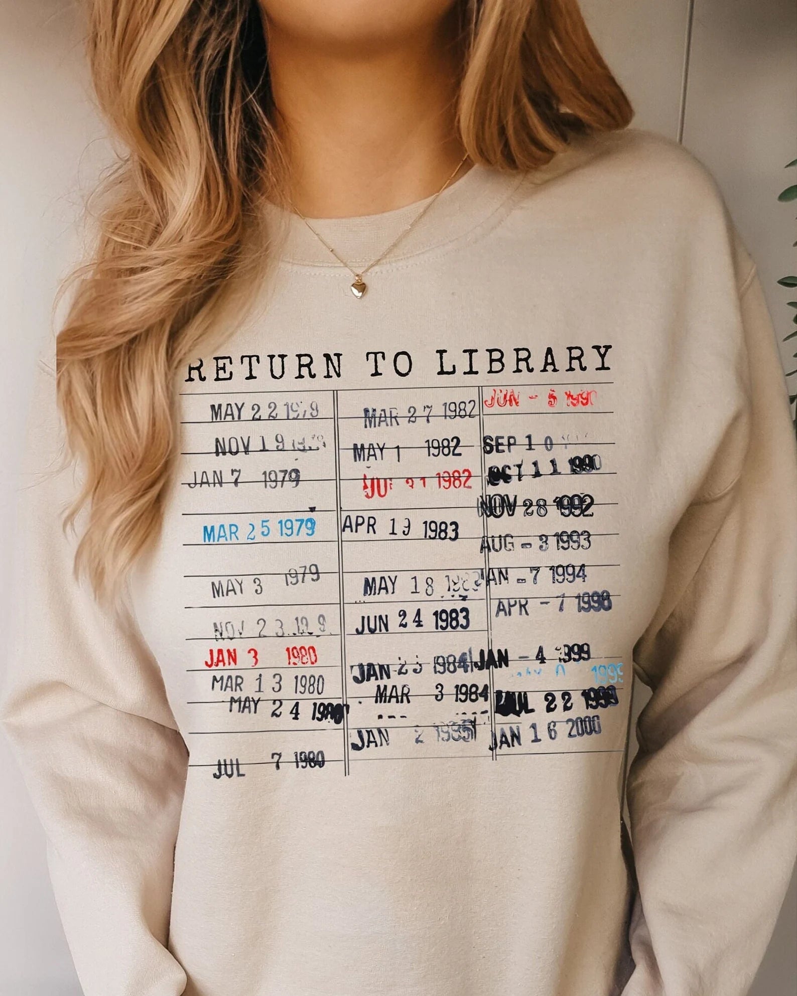 Return to Library Sweater 