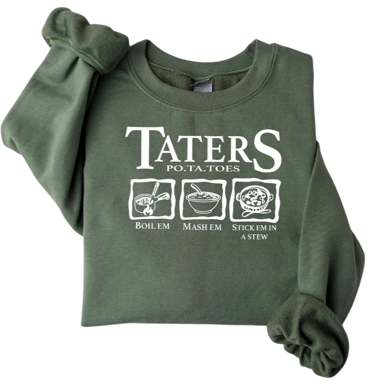 Taters Potato Sweater Throne of Glass Merch