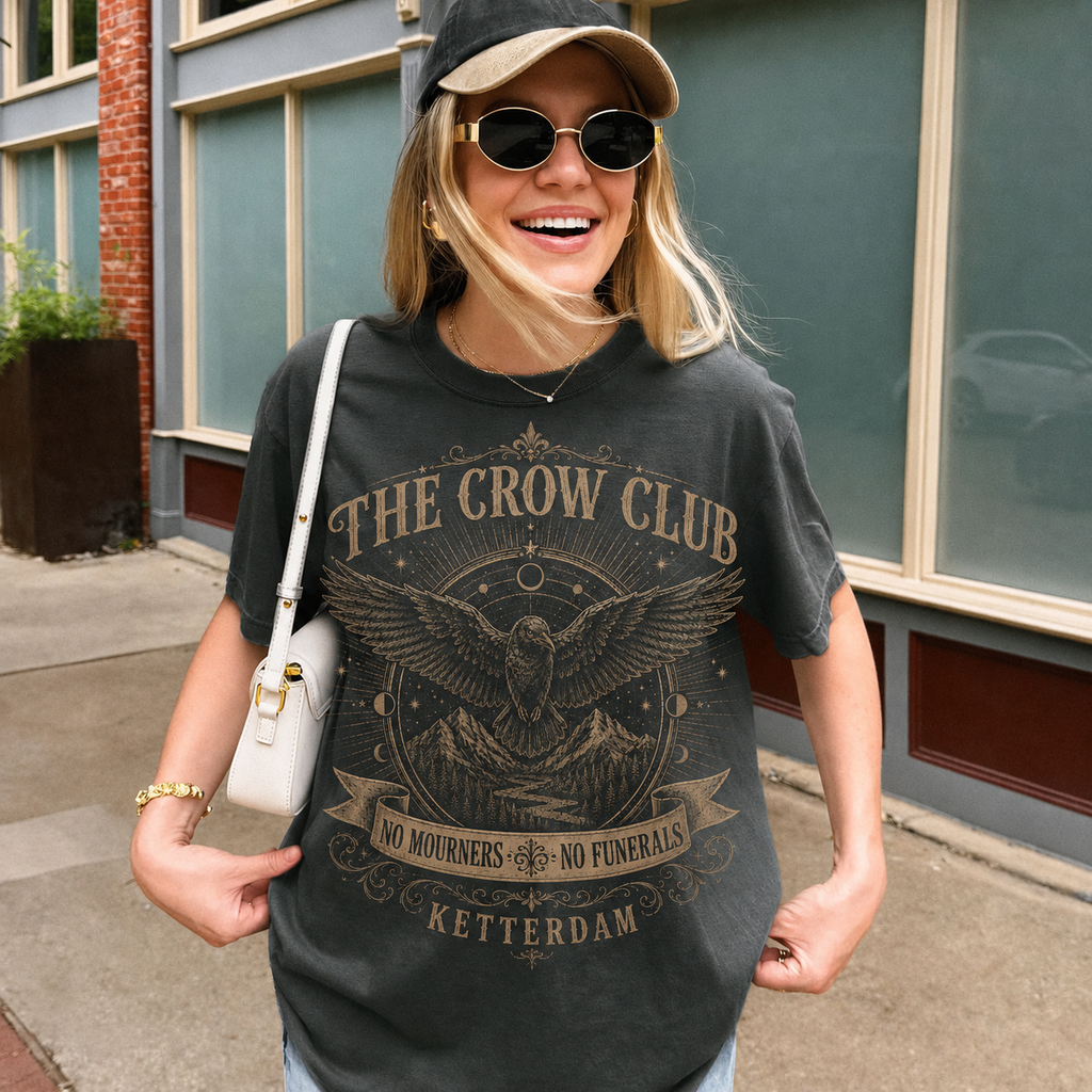 Six of Crows Shirt | The Crow Club Shirt  | Gifts for Book Lover