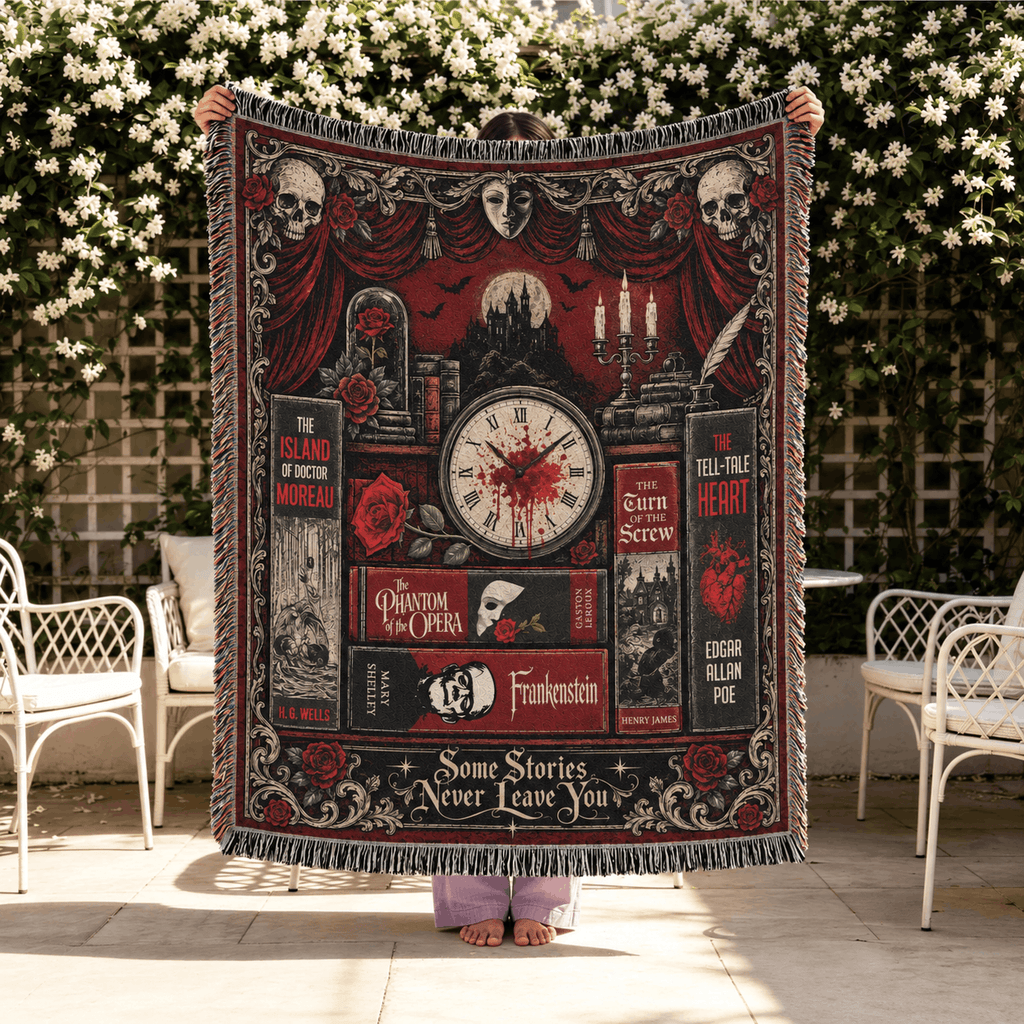 The Tell-Tale Heart Woven Blanket