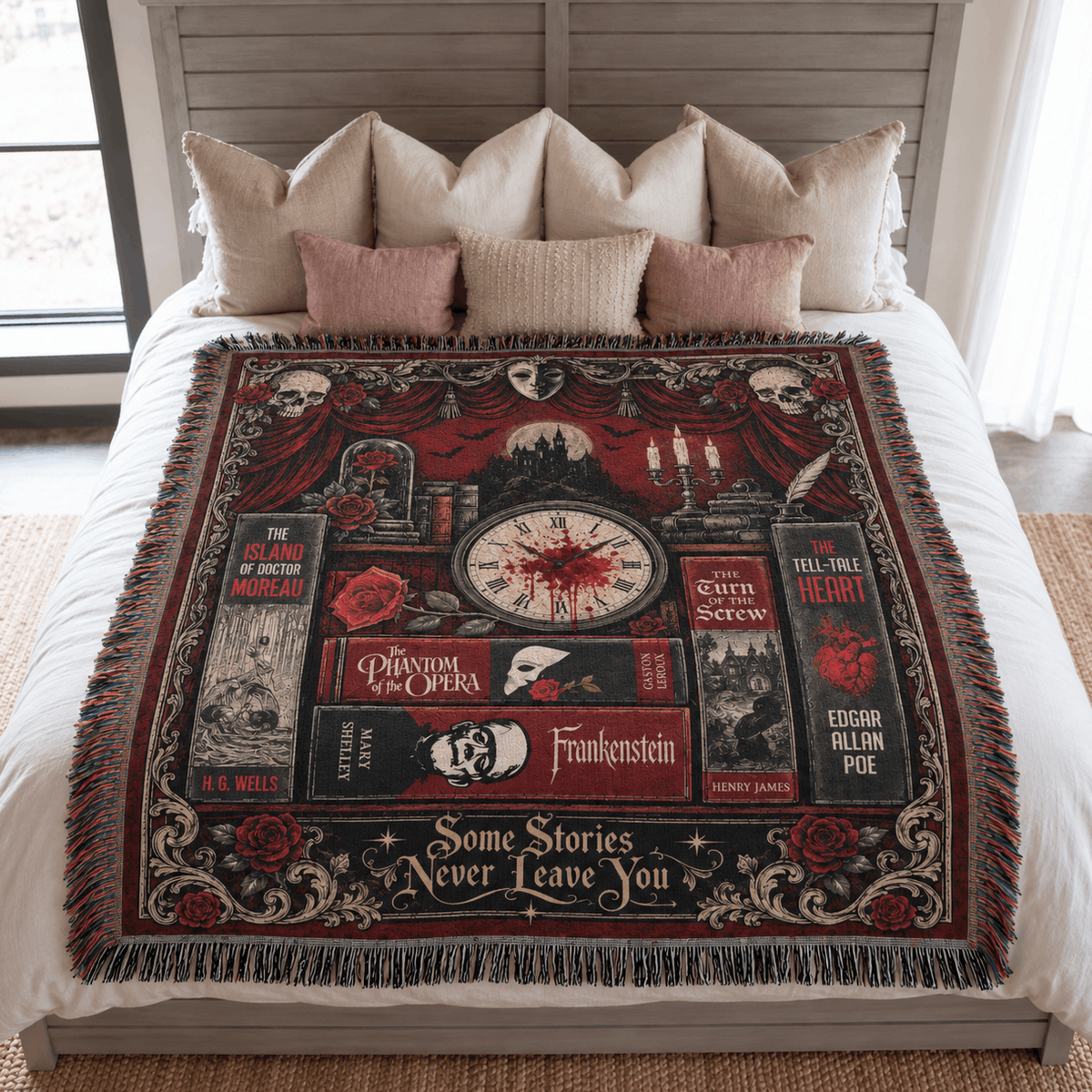The Tell-Tale Heart Woven Blanket