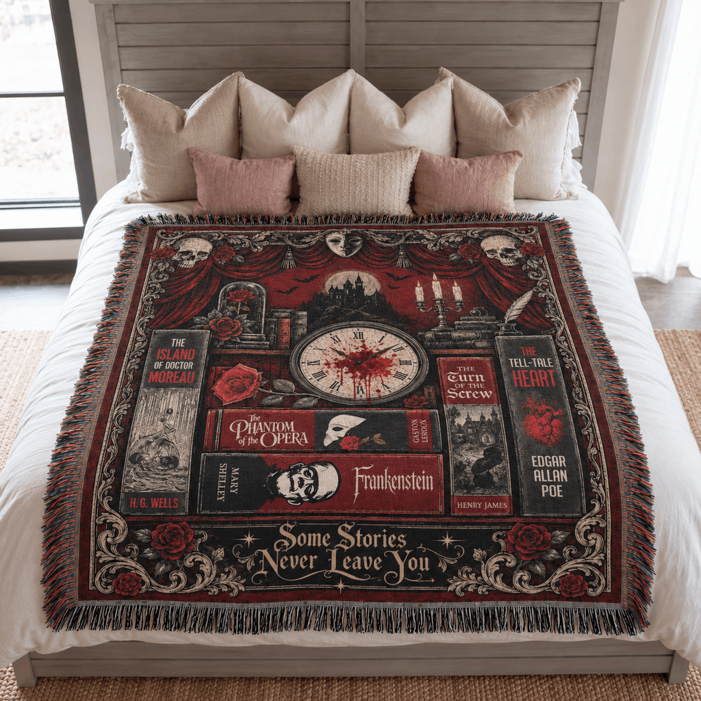 The Tell-Tale Heart Woven Blanket
