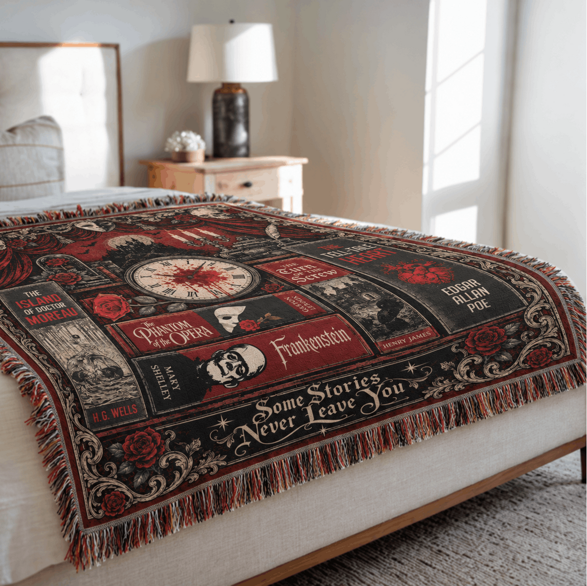 The Tell-Tale Heart Woven Blanket