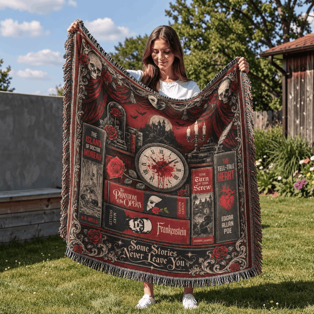 The Tell-Tale Heart Woven Blanket