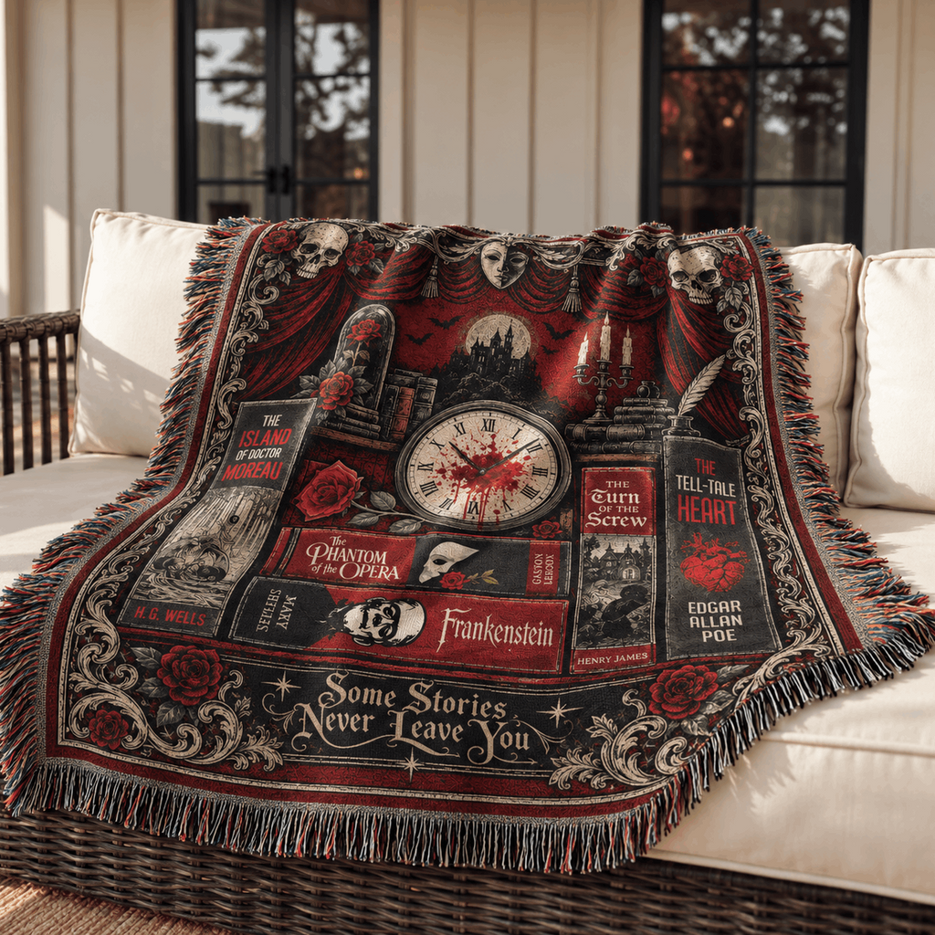 The Tell-Tale Heart Woven Blanket