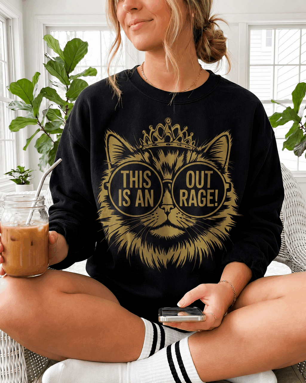 This Is An Outrage Sweatshirt | Dungeon Crawler Carl Merch