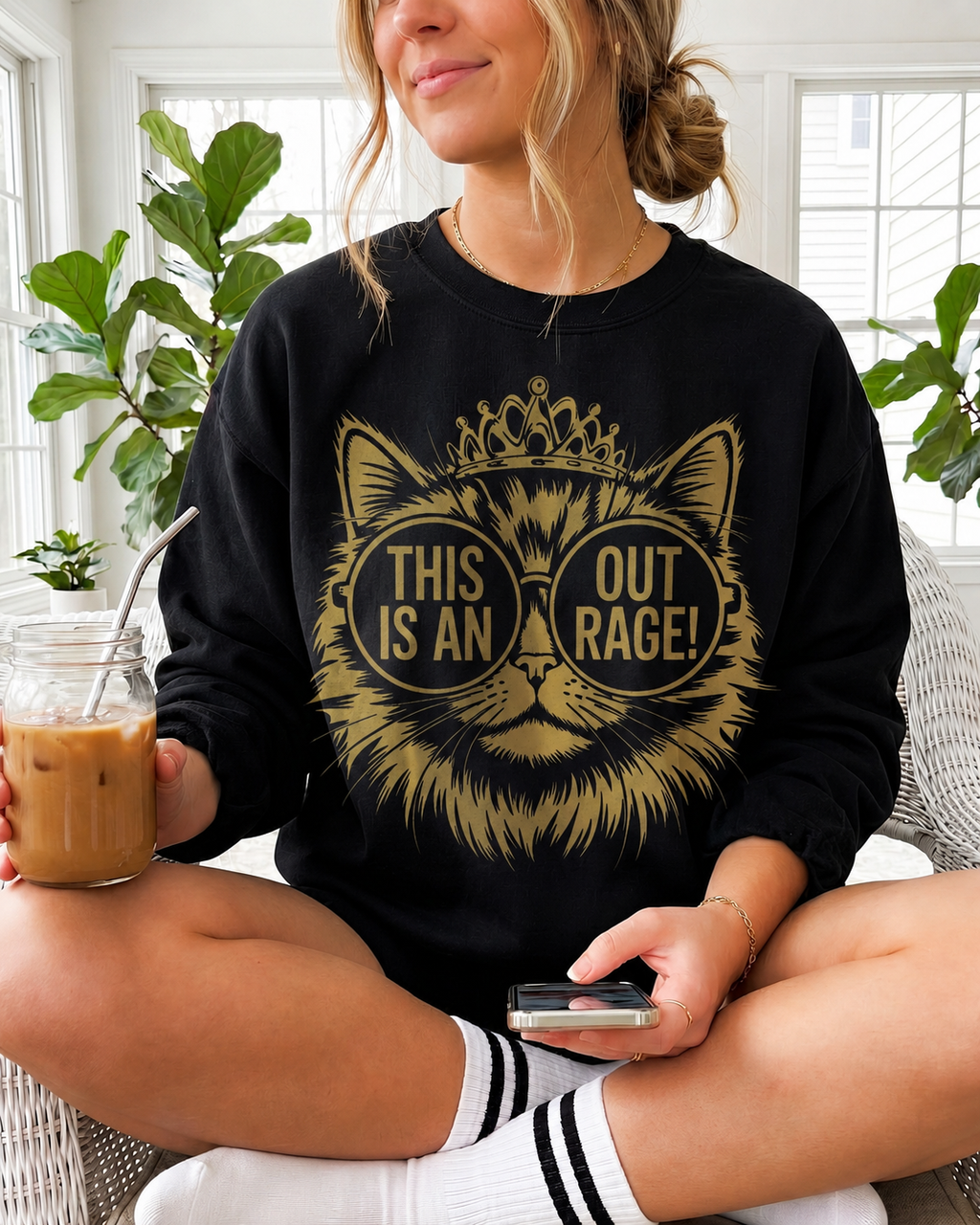 This Is An Outrage Sweatshirt | Dungeon Crawler Carl Merch