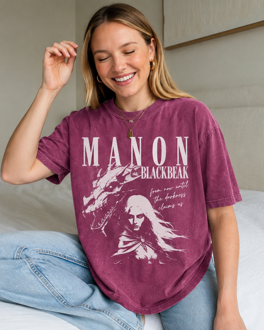 Throne Of Glass Merch Manon Blackbeak T-Shirt 
