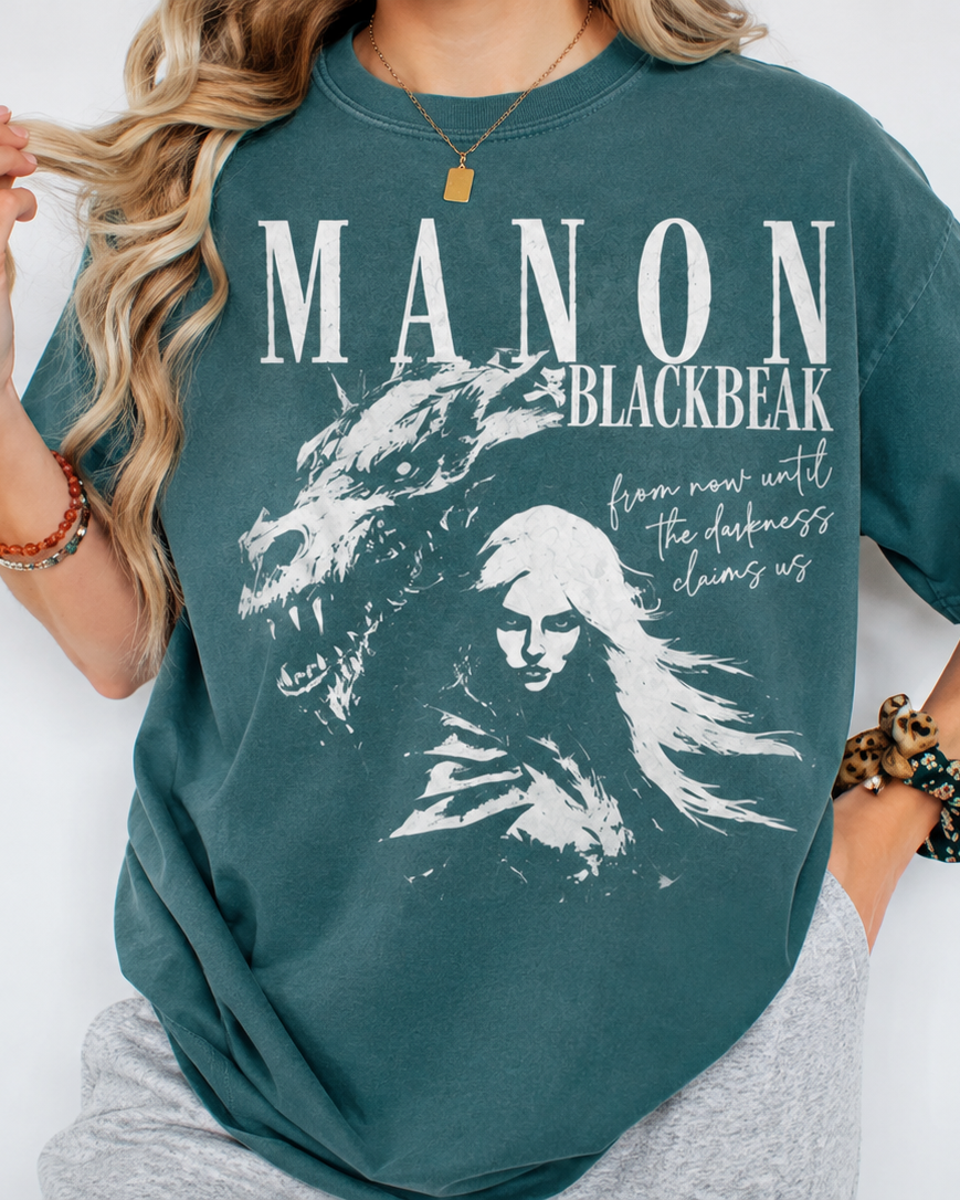 Throne Of Glass Merch Manon Blackbeak T-Shirt 