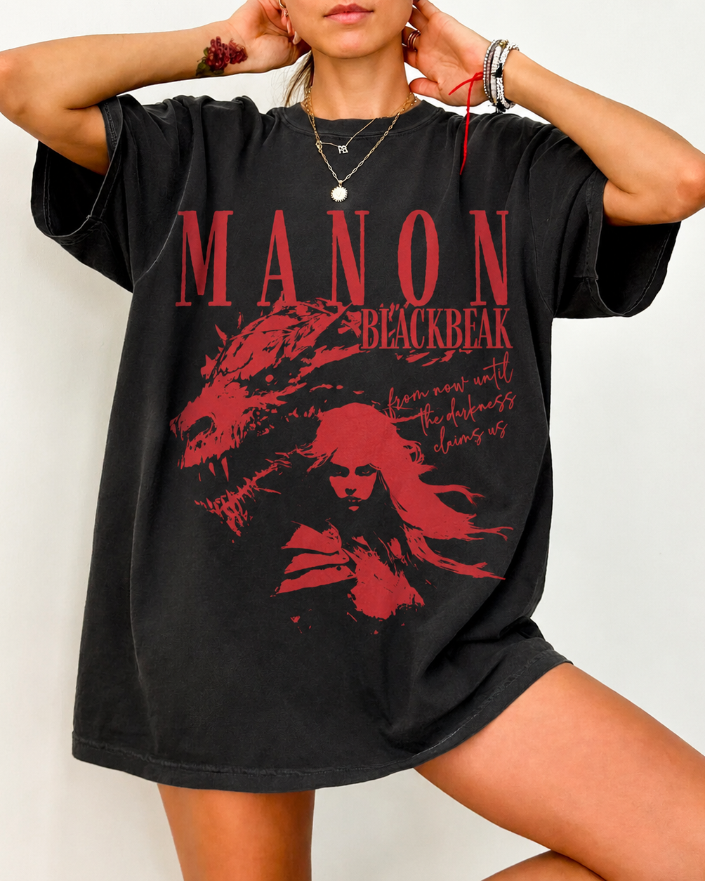 Throne Of Glass Merch Manon Blackbeak T-Shirt 