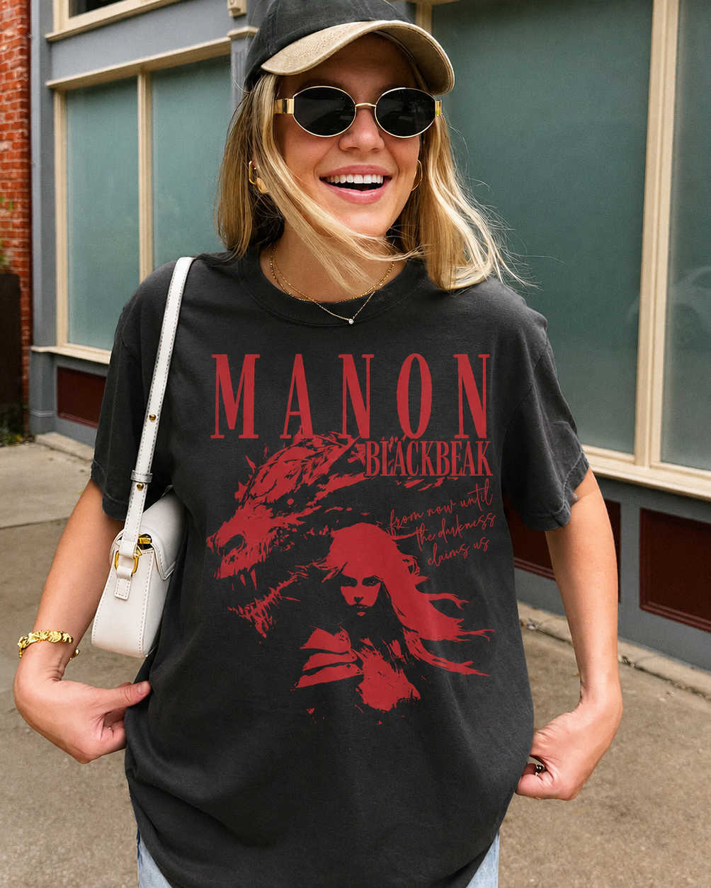 Throne Of Glass Merch Manon Blackbeak T-Shirt 