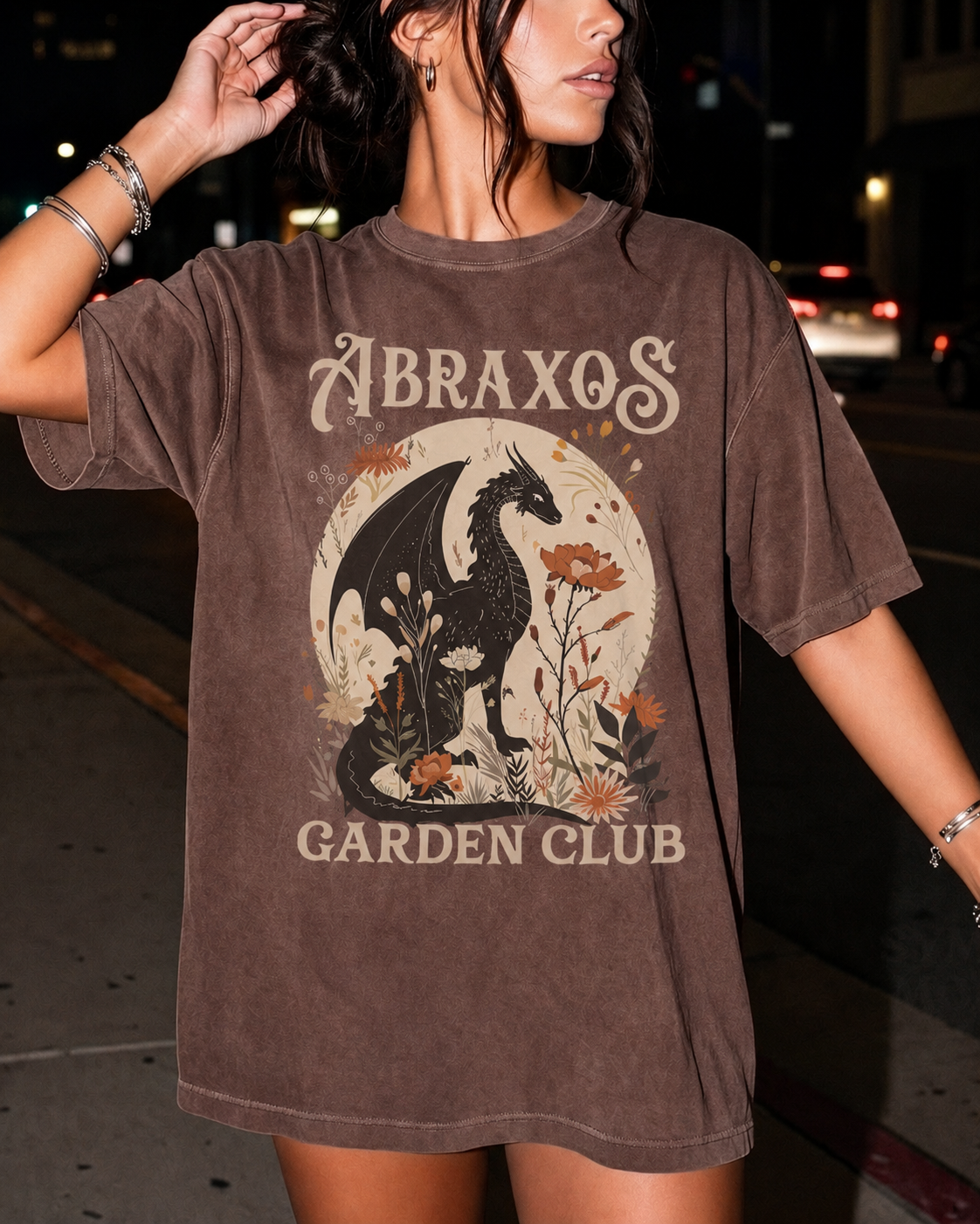 Throne of Glass Merch Abraxos Garden Club Shirt