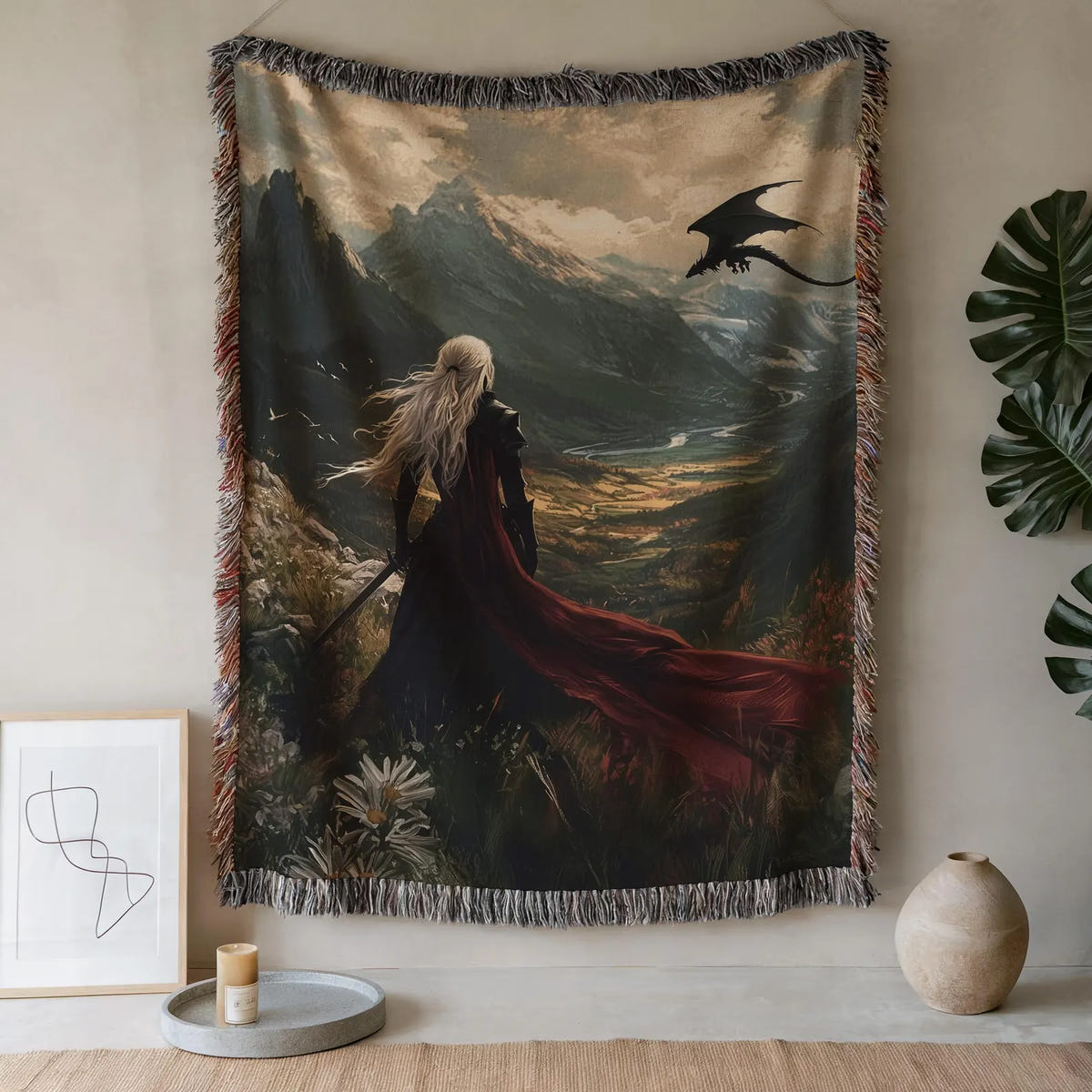 Throne of Glass Woven Blanket
