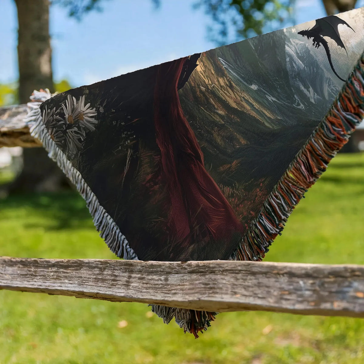 Throne of Glass Woven Blanket
