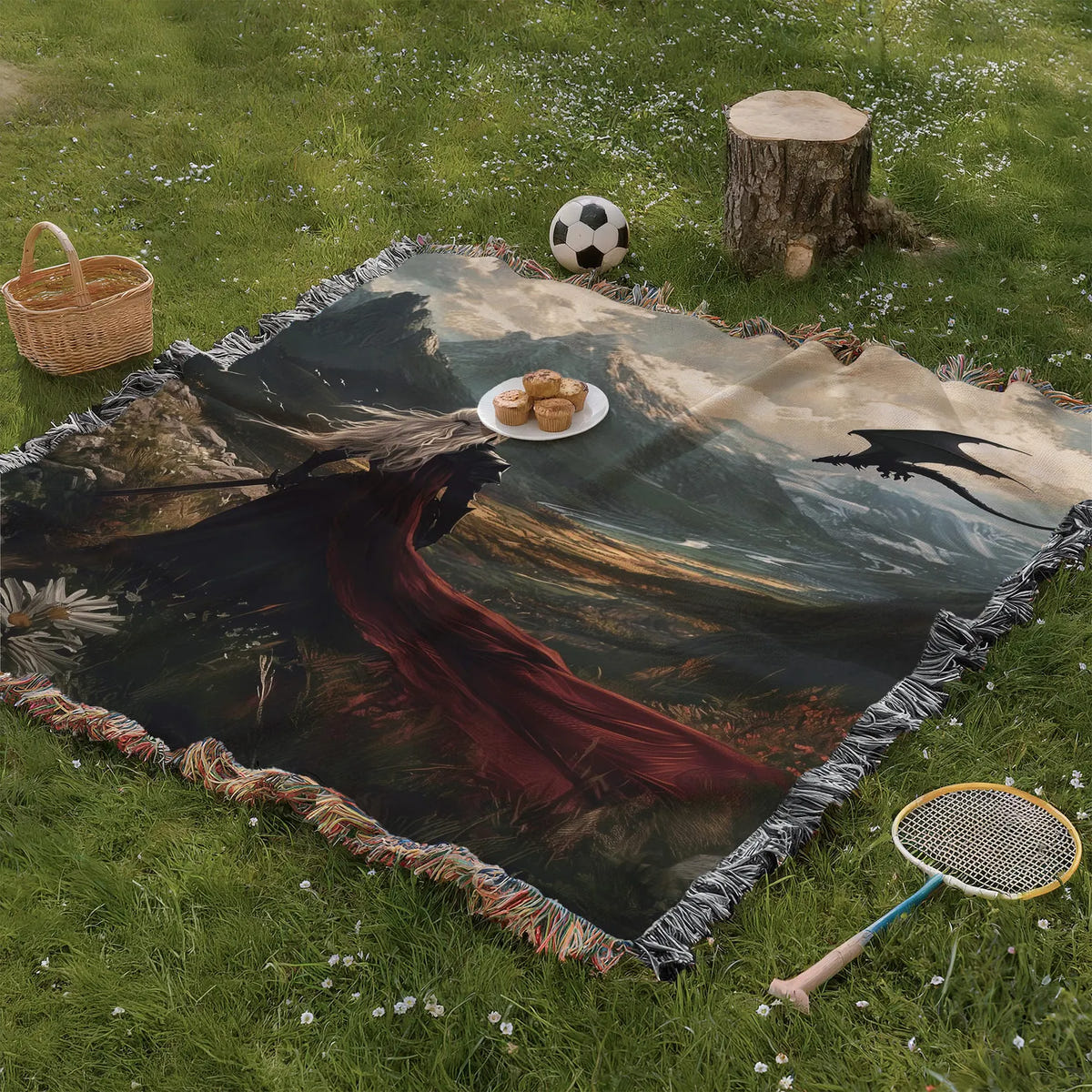 Throne of Glass Woven Blanket
