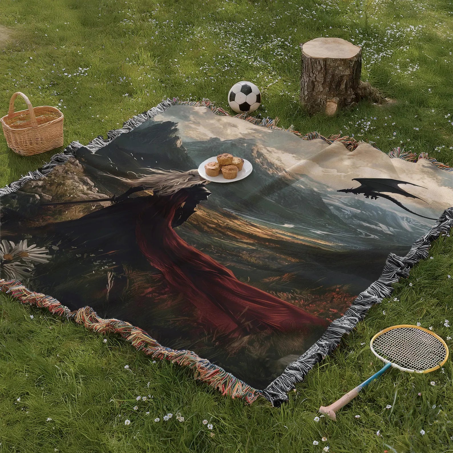 Throne of Glass Woven Blanket