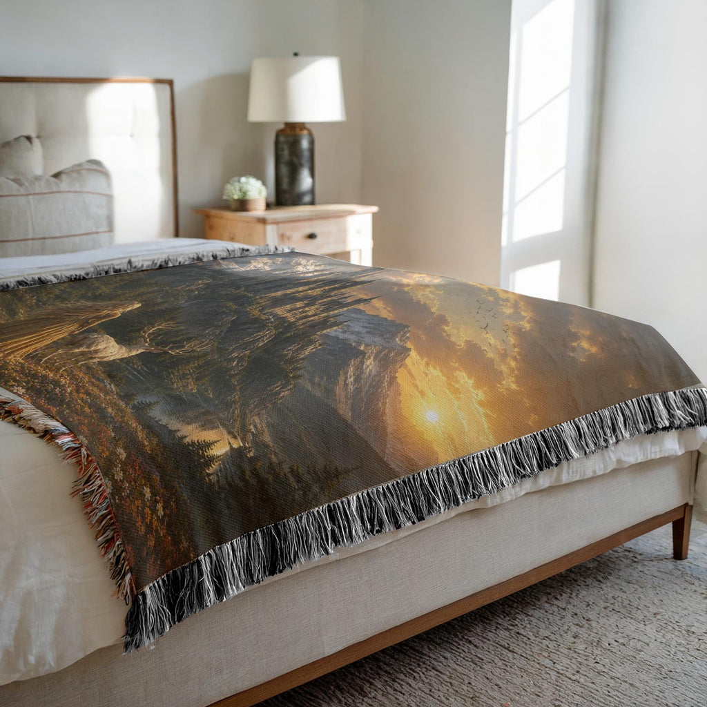 Throne of Glass Woven Blanket Tapestry