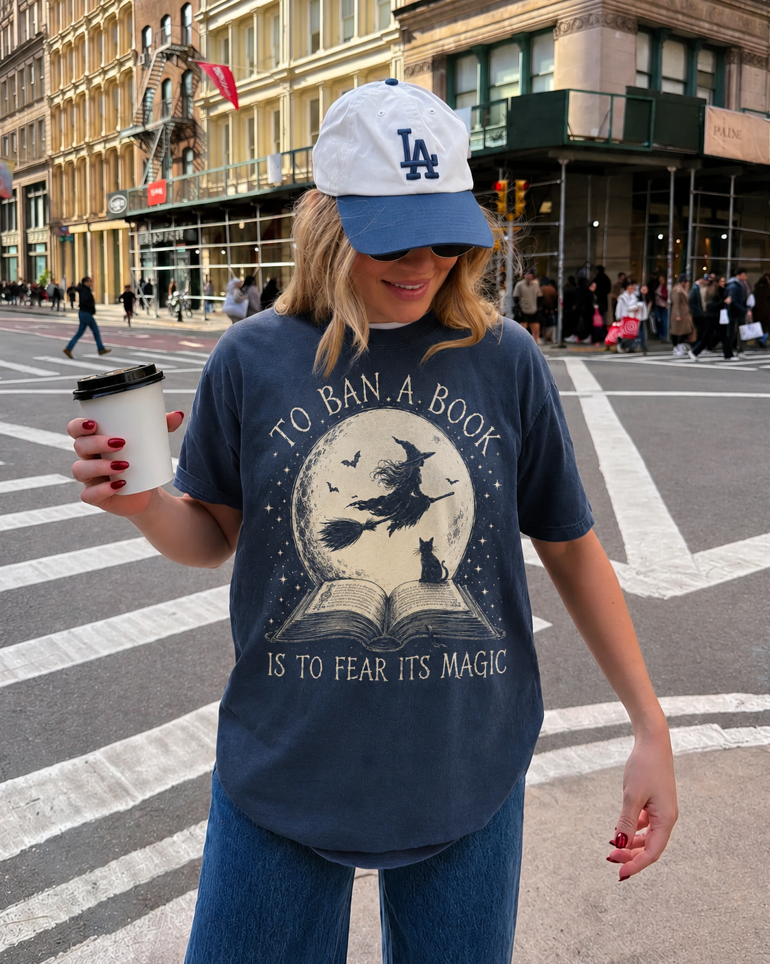 To Ban A Book - Halloween Witch Shirt | Bookish Merch | Gifts for Book Lover