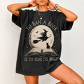 To Ban A Book - Halloween Witch Shirt | Bookish Merch | Gifts for Book Lover