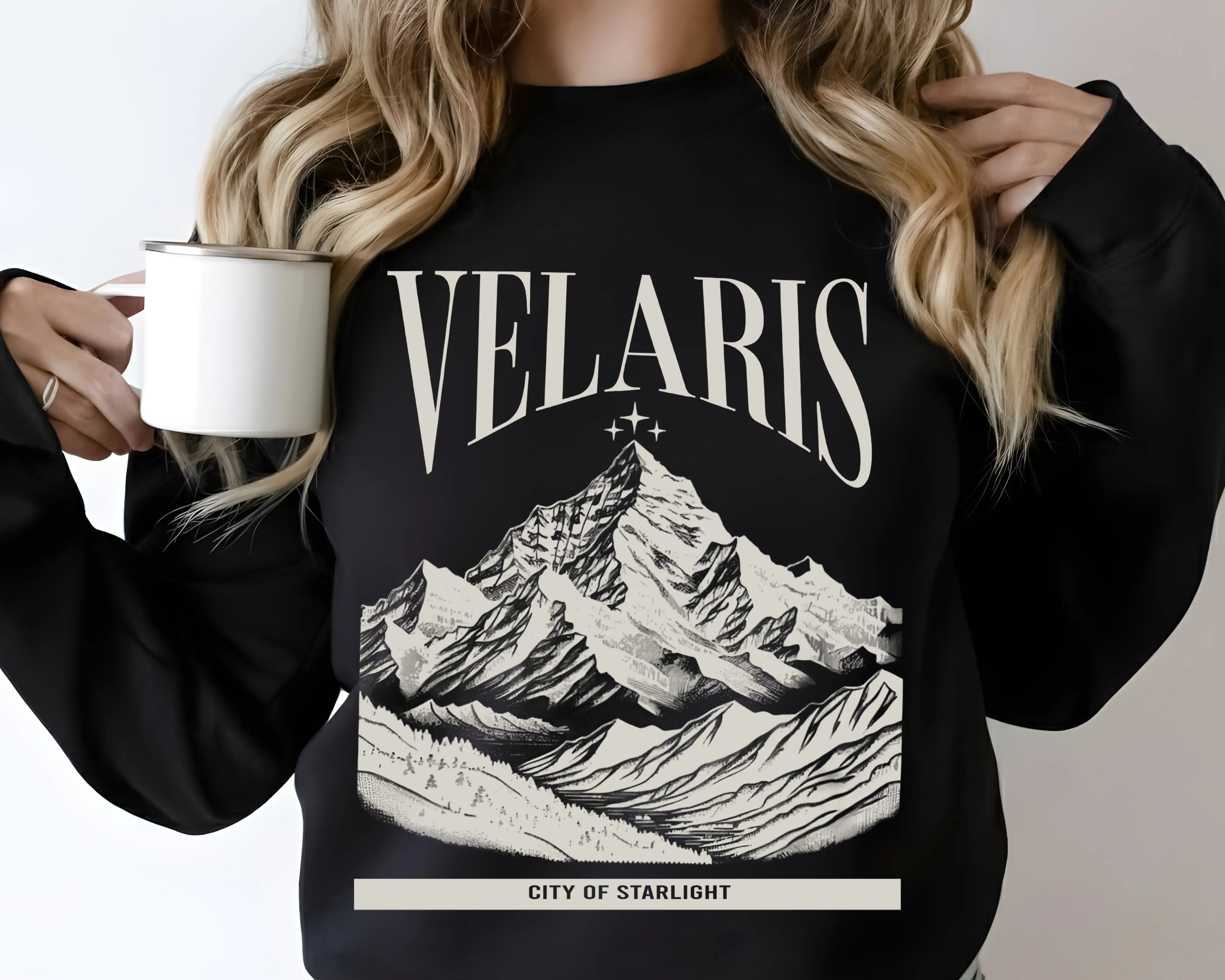 Velaris City of Starlight Sweater ACOTAR Merch