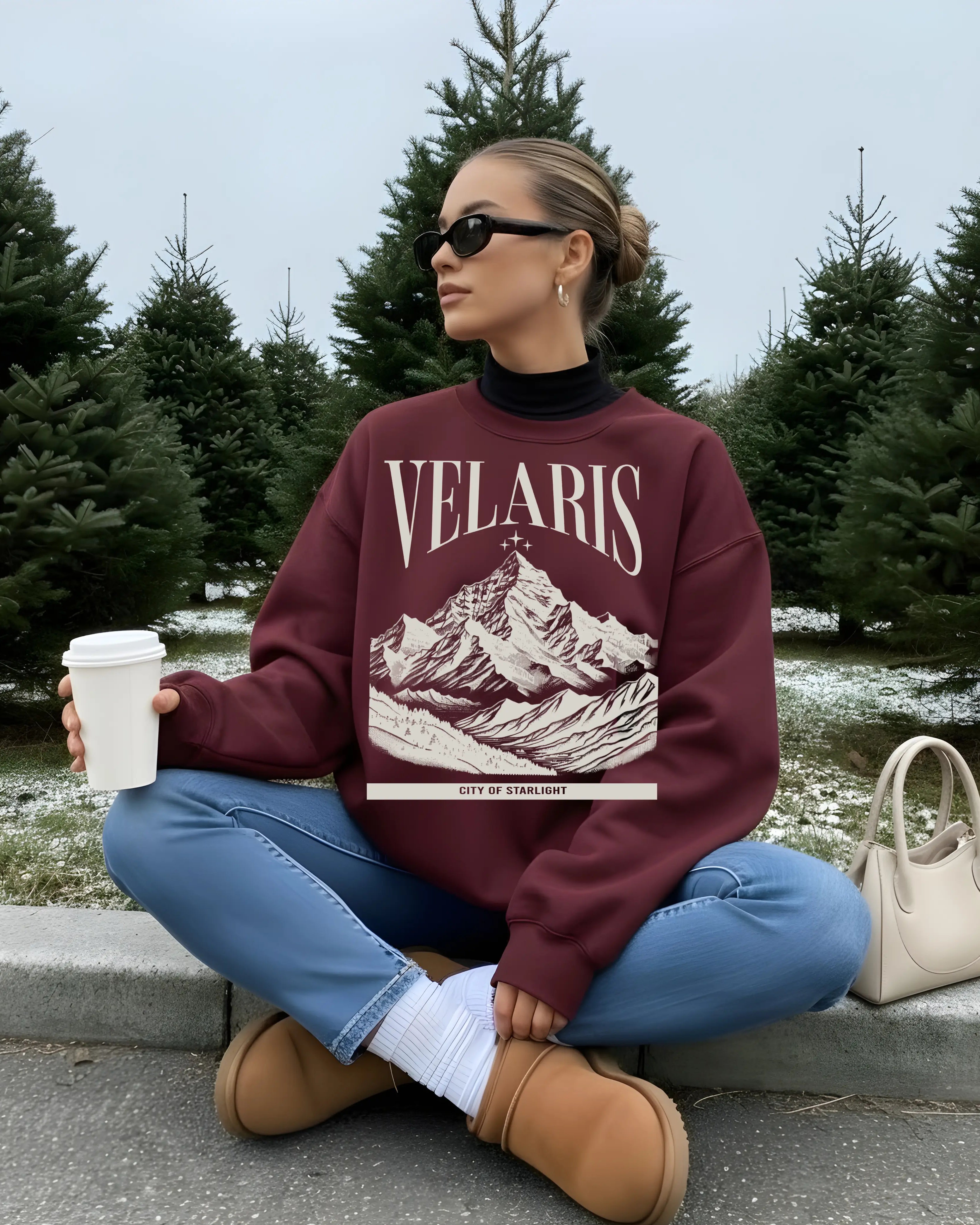Velaris City of Starlight Sweater ACOTAR Merch