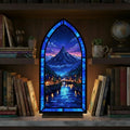 Gifts For Book Lovers | Velaris Night Court Suncatcher Candle Holder | Book Nook