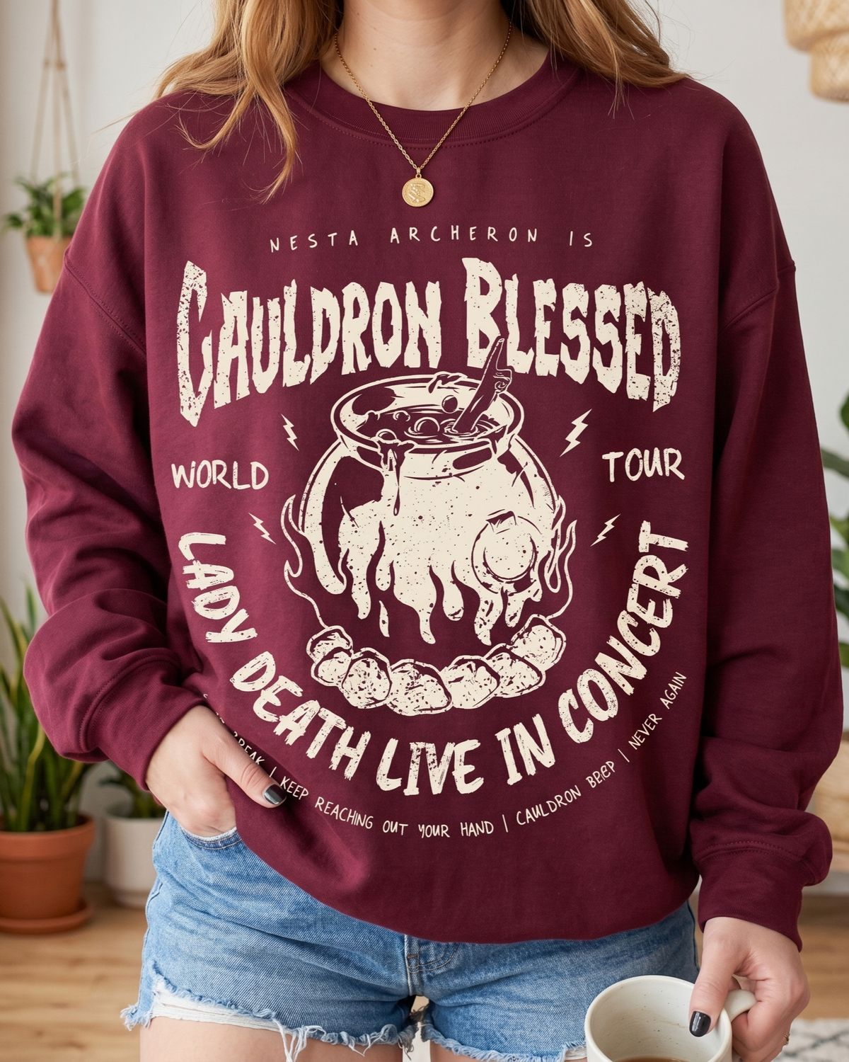 ACOTAR Merch | Cauldron Blessed Sweater