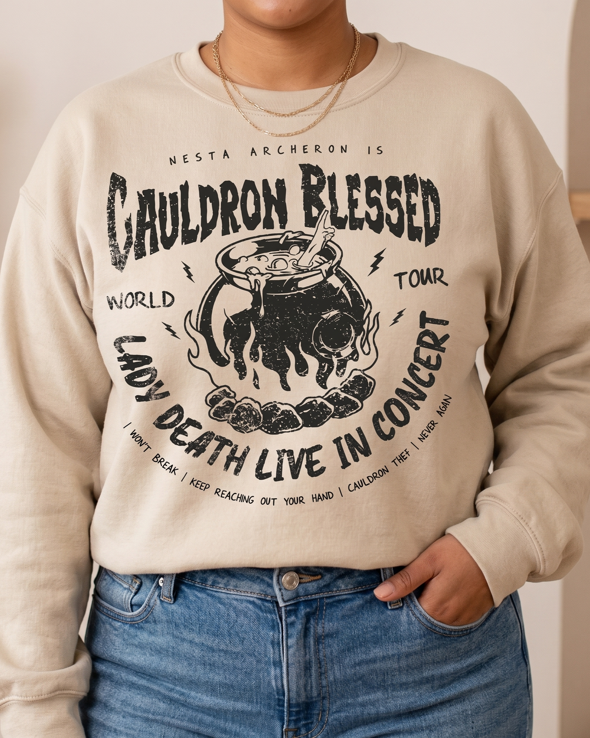 ACOTAR Merch | Cauldron Blessed Sweater