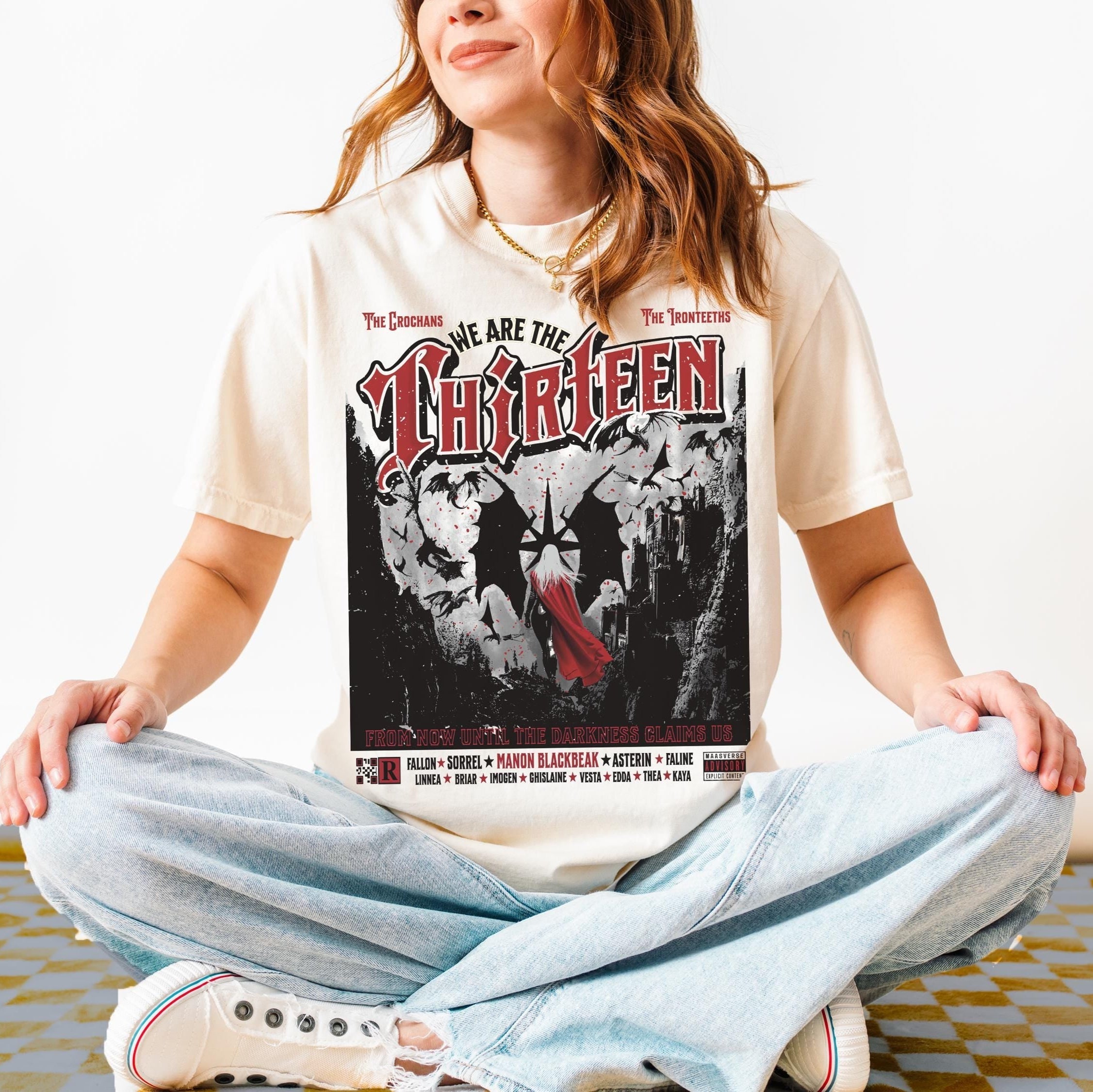 Throne of Glass Merch The Thirteen Band Shirt
