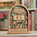 Gifts For Book Lovers | Wooden Book Sign Tracker