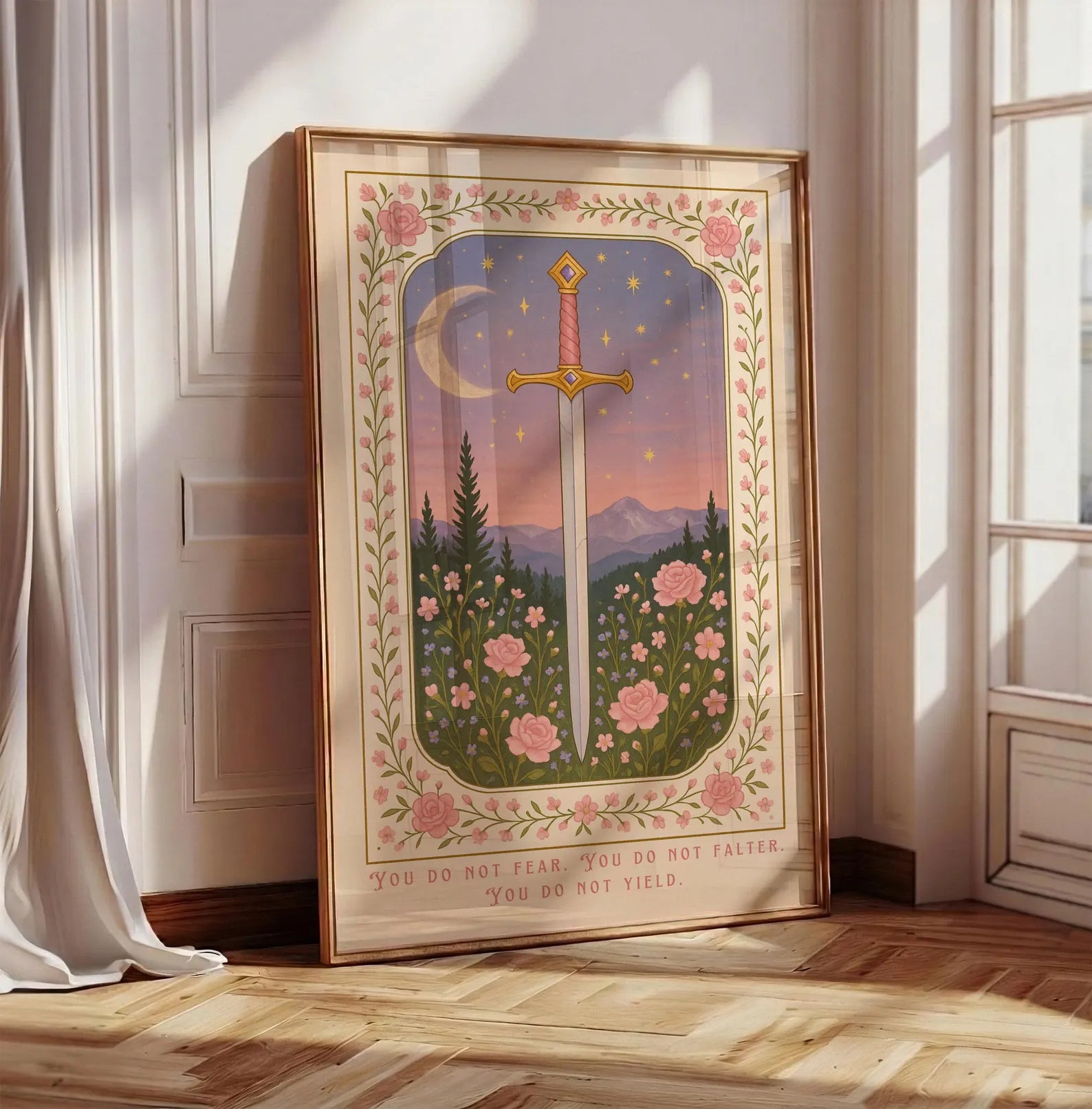 You Do Not Yield Print Bookish Wall Art