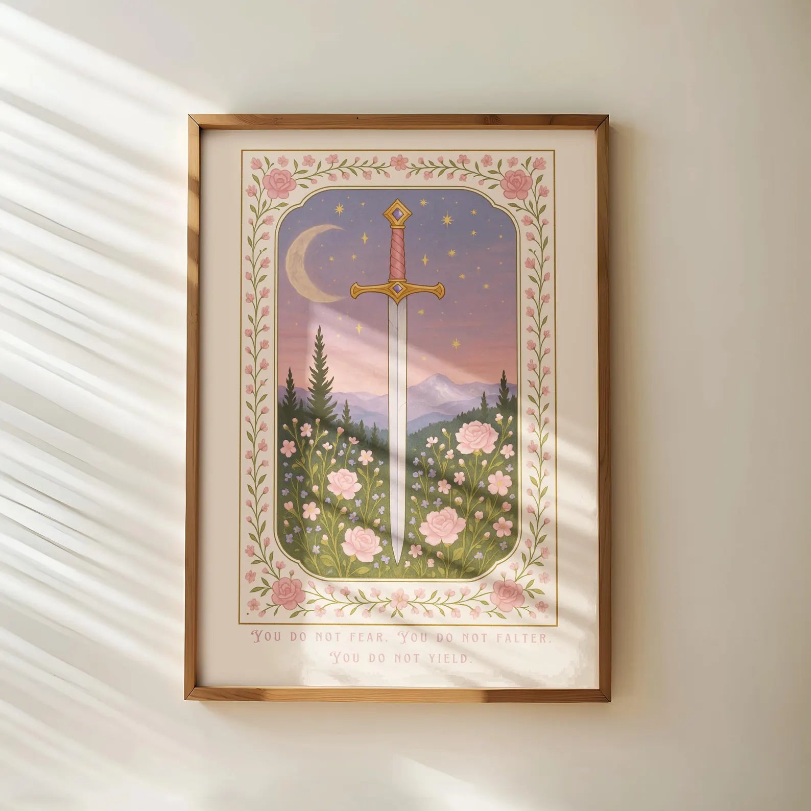 You Do Not Yield Print Bookish Wall Art