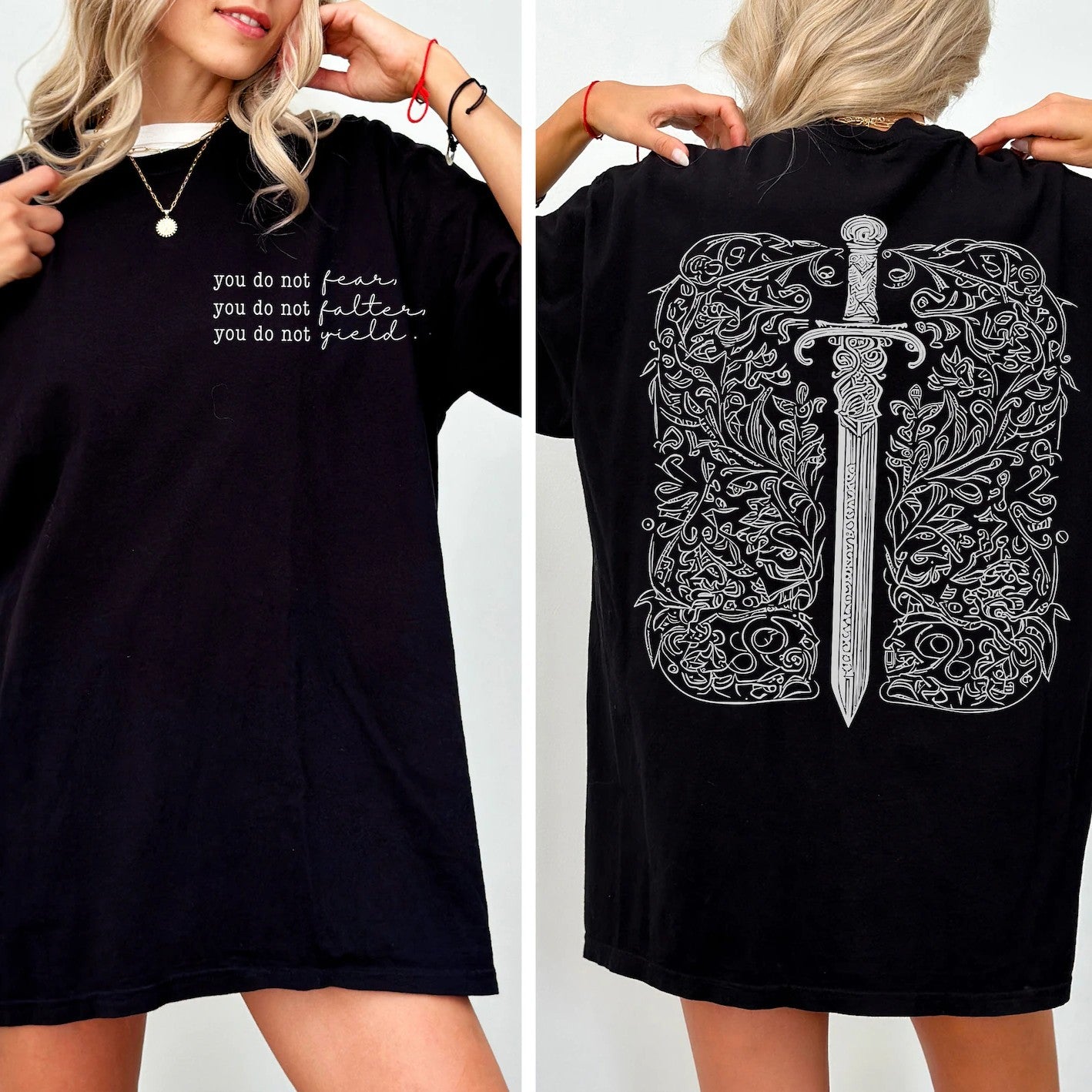 Throne of Glass Merch | You Do Not Yield Comfort T-Shirt
