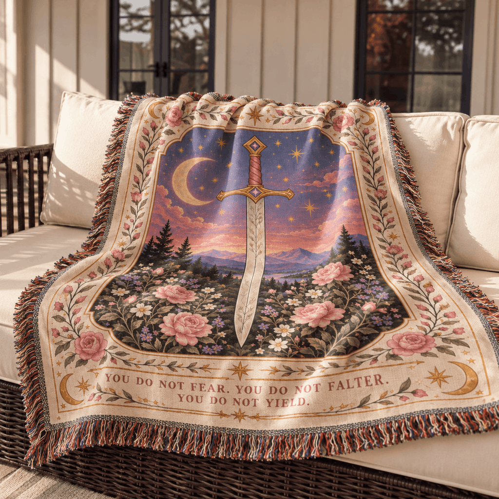 You Do Not Yield Woven Blanket