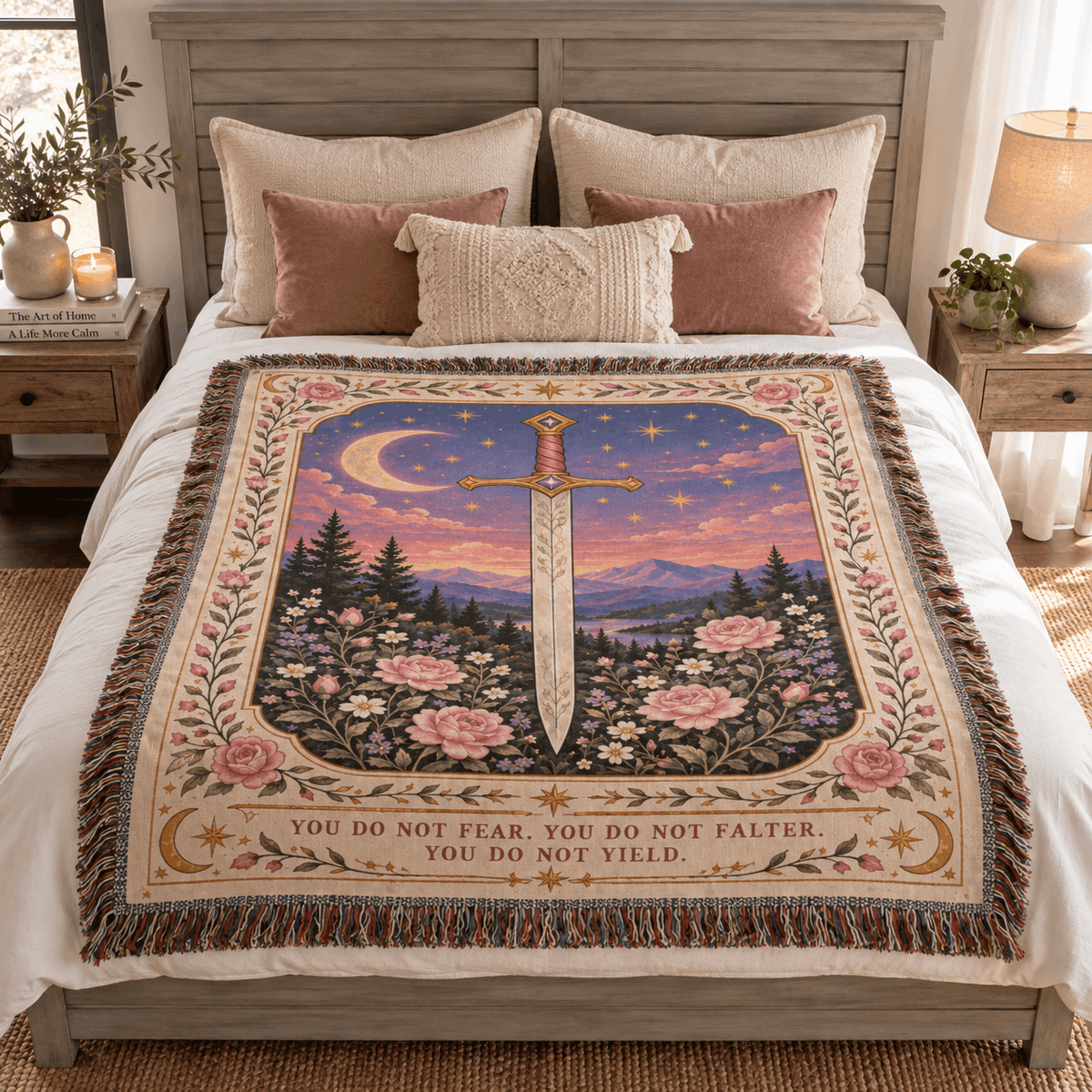 You Do Not Yield Woven Blanket